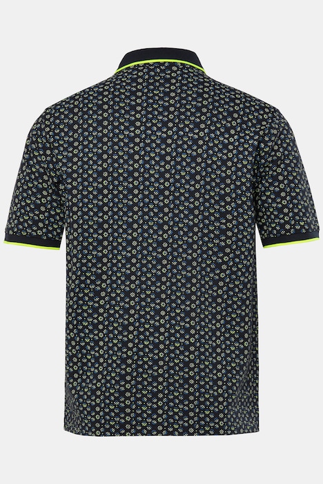 Boston Park, Poloshirt, Halbarm, Alloverprint, bis 84/86