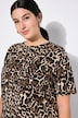 T-Shirt, oversized, Leo-Print