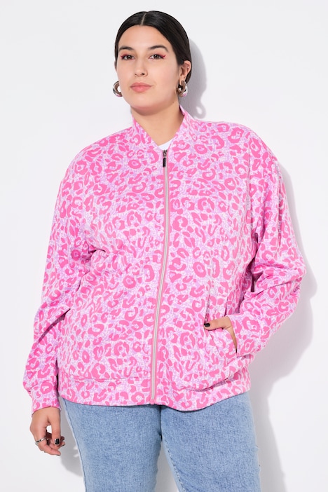 Blouson, oversized, Color-Leo