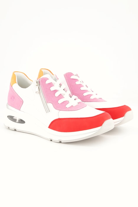 Leren sneakers, Remonte x Elizabeth Hurley, rits, wijdte H