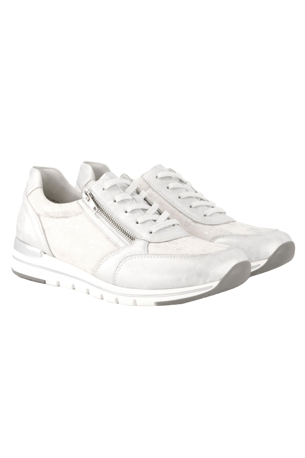 Stora storlekar Sneakers Remonte, Dam, grå, storlek: 39, Annat/Syntetfibrer, Ulla Popken