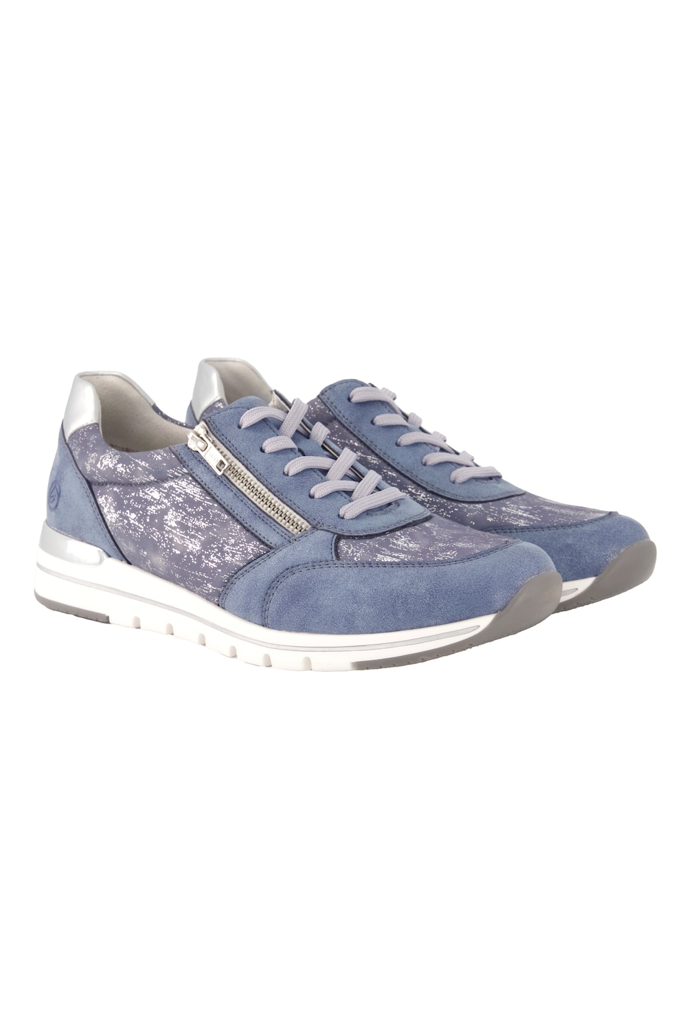 Stora storlekar Sneakers Remonte, Dam, grå, storlek: 40, Annat/Syntetfibrer, Ulla Popken