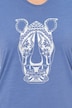 Mandala Animal Motif Short Sleeve Tee