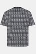 Men+ T-shirt, korte mouw, all-over print, ronde hals, tot 8 XL