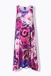 Floral Print Handkerchief Hem Dress