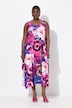 Floral Print Handkerchief Hem Dress