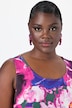 Floral Print Handkerchief Hem Dress