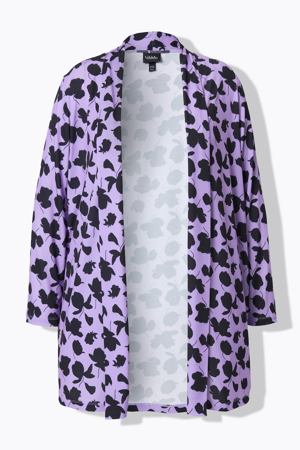 Stora storlekar Jerseyjacka, Dam, svart, storlek: 58/60, Polyester, Ulla Popken