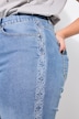 5-pocket embroidered side stripe mom jeans