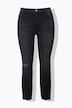 Jean Skinny#, effet destroy, 5 poches