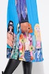 Jersey women pattern kimono
