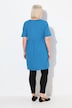 V-Neck Empire Knit Short sleeve A-line Swing Tunic