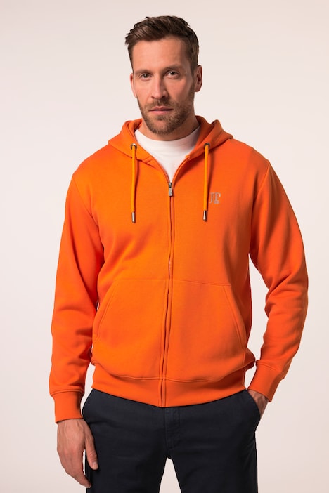 JP1880 hoodie-jack, sweatstof, capuchon, kangoeroezak, tot 8XL