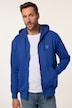 Sweat-shirt à capuche JP 1880, en molleton, poche kangourou - jusqu'au 8 XL