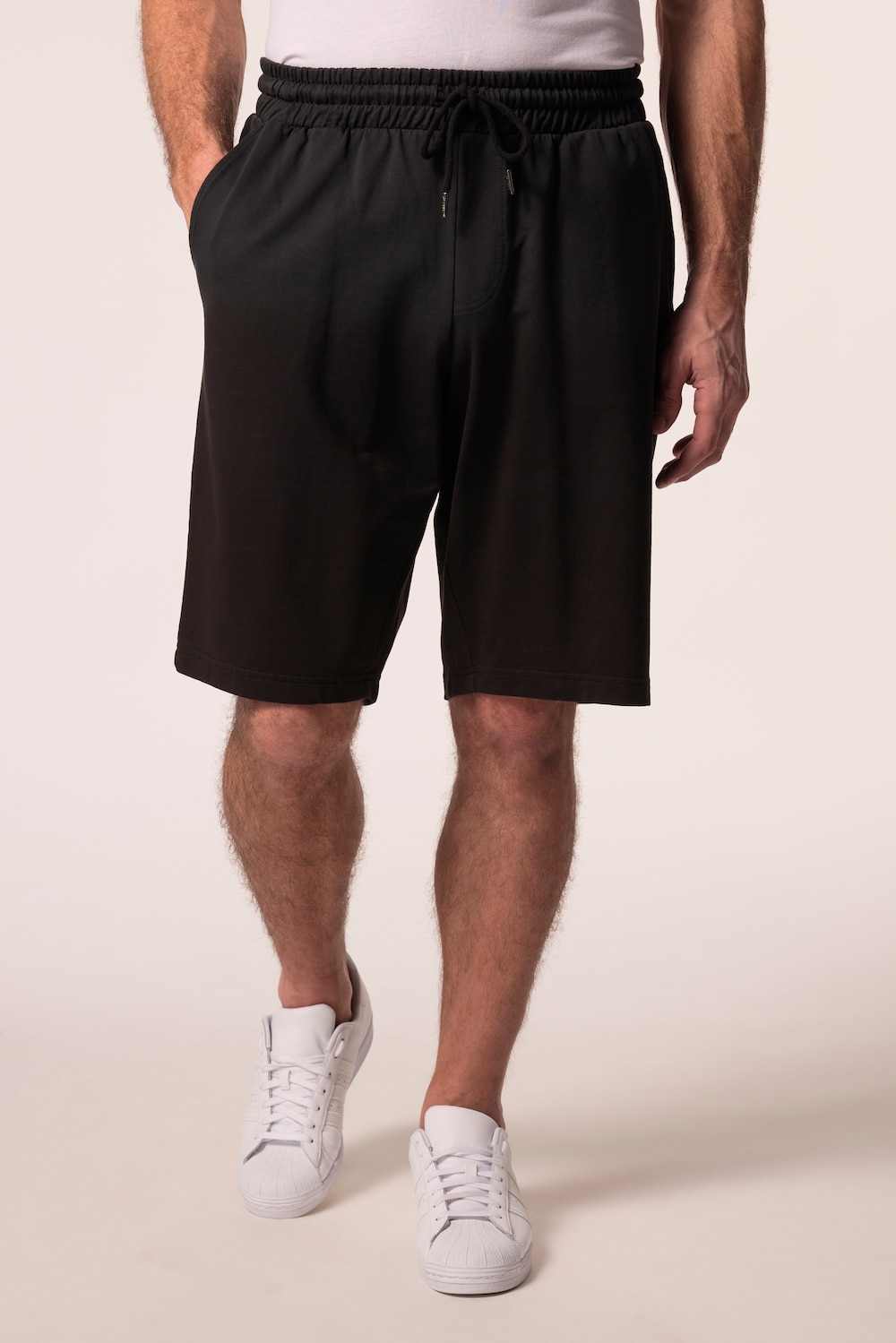 JP1880 sweatbermuda, DipDye, elastische band, tot 8XL