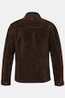 Veste en cuir JP 1880, cuir suédé, col chemise - jusqu'au 7 XL
