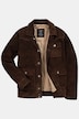 Veste en cuir JP 1880, cuir suédé, col chemise - jusqu'au 7 XL