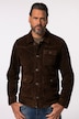 Veste en cuir JP 1880, cuir suédé, col chemise - jusqu'au 7 XL