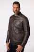 Veste en cuir JP 1880, cuir nappa d'agneau, col esprit blouson Teddy -jusqu'au 7 XL