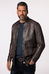 Veste en cuir JP 1880, cuir nappa d'agneau, col esprit blouson Teddy -jusqu'au 7 XL