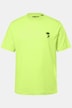 Men+ T-shirt, korte mouw, neonborduursel, tot 8 XL