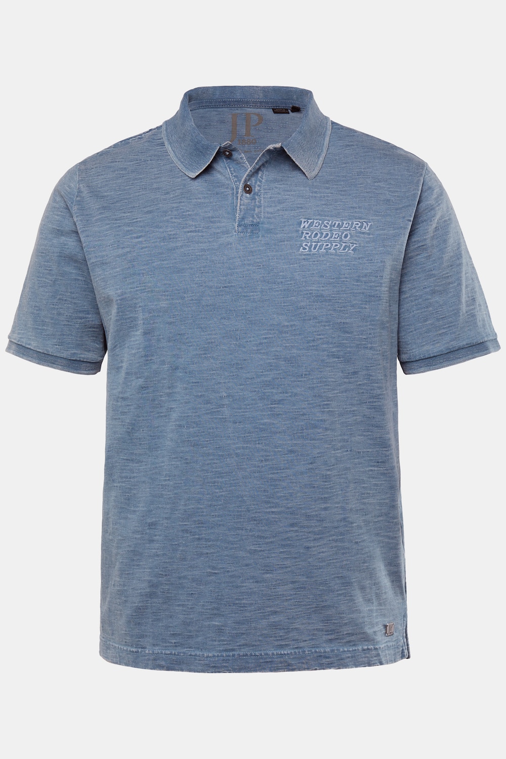 JP 1880 Poloshirt, Halbarm, Piqué, Vintage gewaschen, bis 8 XL