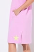 Strandsweatkleid, 1/2 Arm, Kapuze, OEKO-TEX
