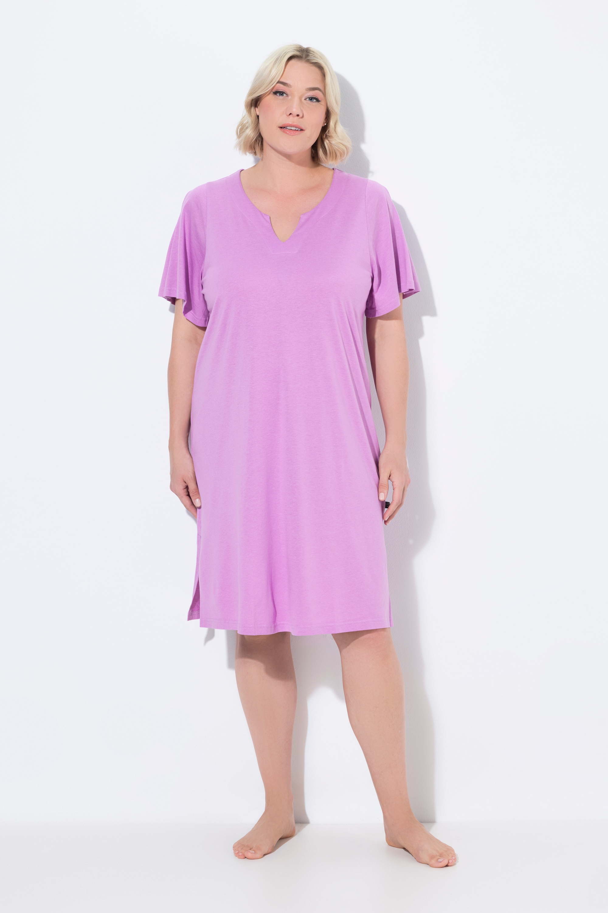 Ulla Popken Damen große Größen Bigshirts 2er Pack Papagei Tunika Ausschnitt