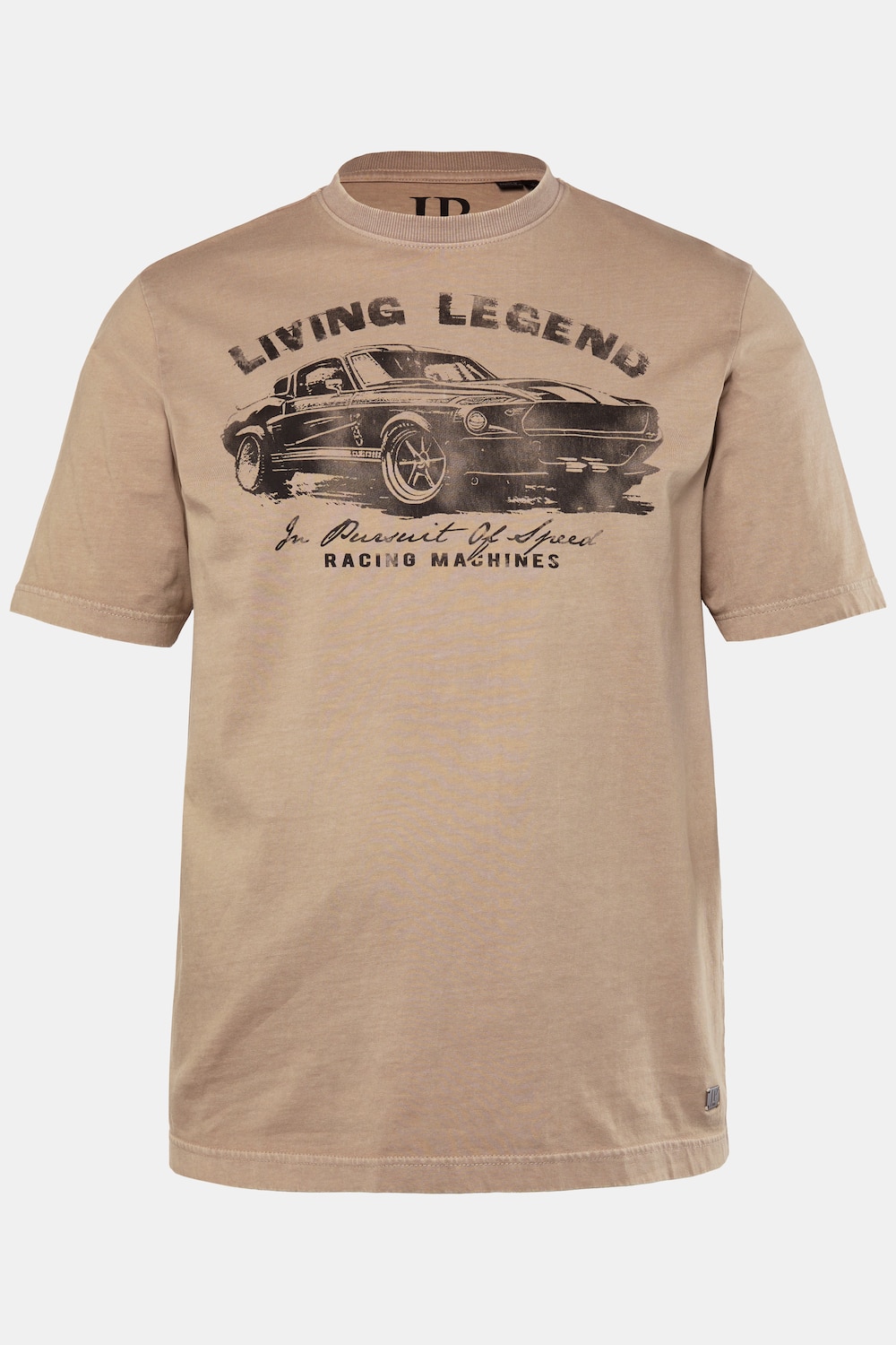 JP1880 T-Shirt, Halbarm, Brustprint, Vintage Look, bis 8 XL