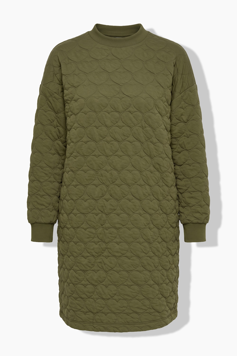 Sweat-Minikleid, oversized, HEART-Stepp
