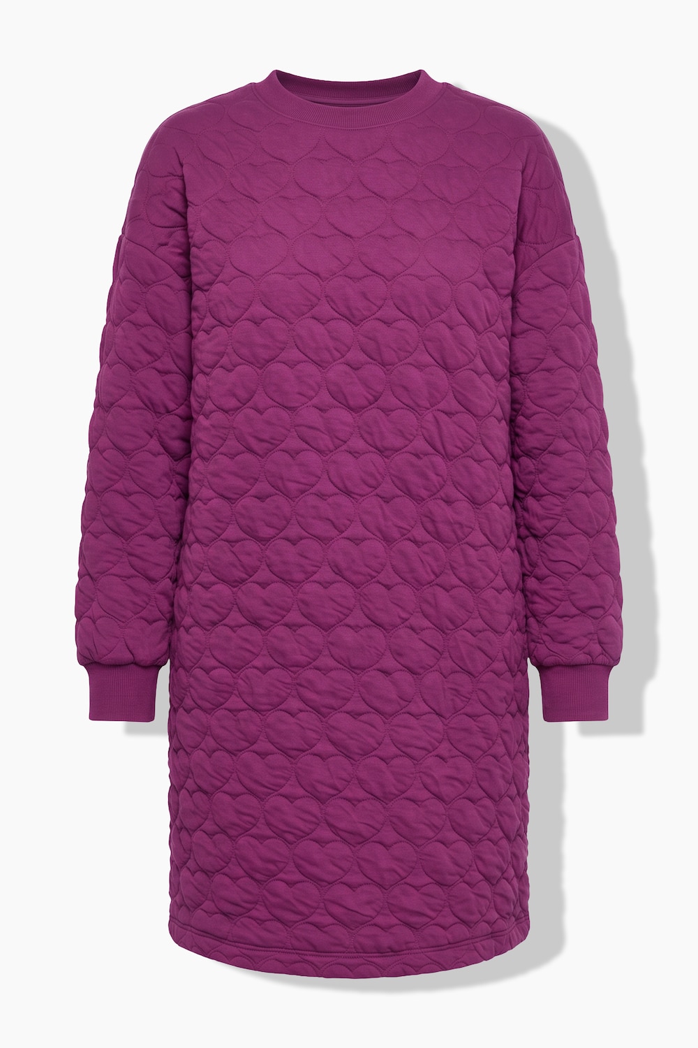 Sweat-Minikleid, oversized, HEART-Stepp