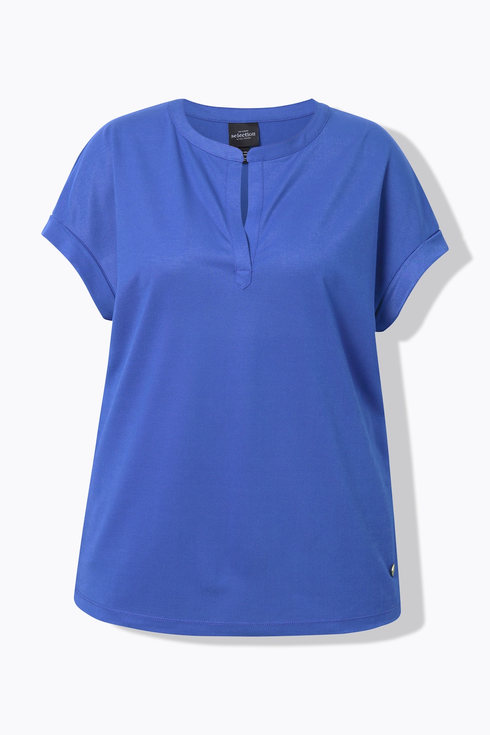 Stora storlekar T-shirt, Dam, lila, storlek: 62/64, Viskos/Polyester, Ulla Popken