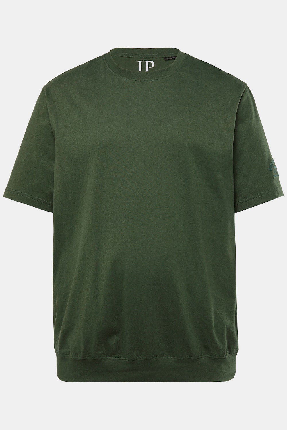 JP1880 T-Shirt, Bauchfit, Halbarm, Ärmel-Stick, XXL bis 8 XL