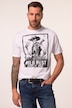JP1880 T-shirts, set van 2, korte mouwen, borstprint, tot 8 XL