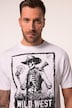 JP1880 T-shirts, set van 2, korte mouwen, borstprint, tot 8 XL
