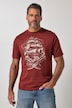 T-Shirts, 2er-Pack, Halbarm, Brustprint, bis 8XL
