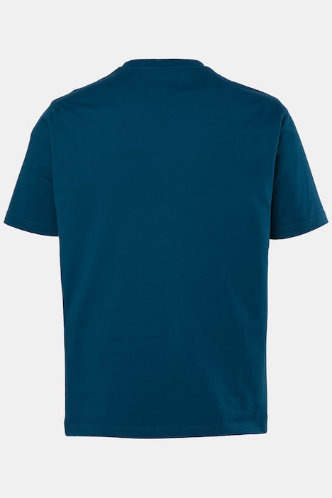 T-Shirts, 2er-Pack, Halbarm, Brustprint, bis 8XL