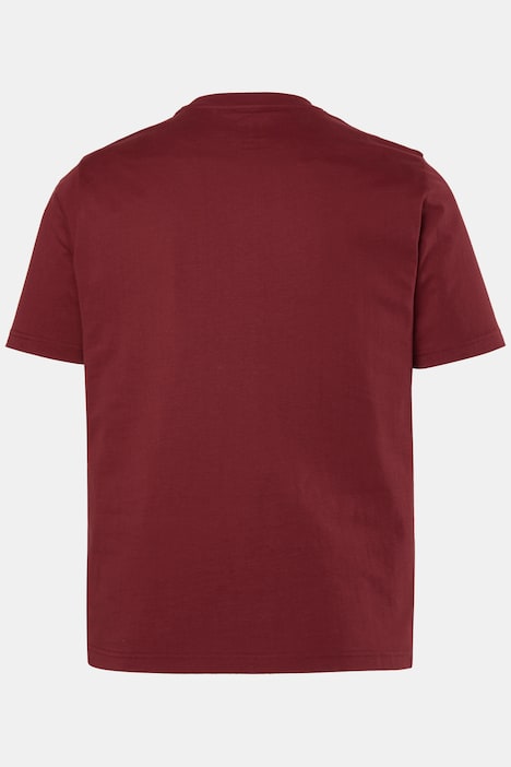 T-Shirts, 2er-Pack, Halbarm, Brustprint, bis 8XL