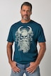 T-Shirts, 2er-Pack, Halbarm, Brustprint, bis 8XL