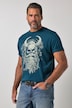 T-Shirts, 2er-Pack, Halbarm, Brustprint, bis 8XL