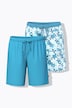 Shortys, 2er-Pack, Seesterne/uni, Elastikbund