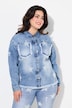 Denimjakke, stjerner, glitrende similisten