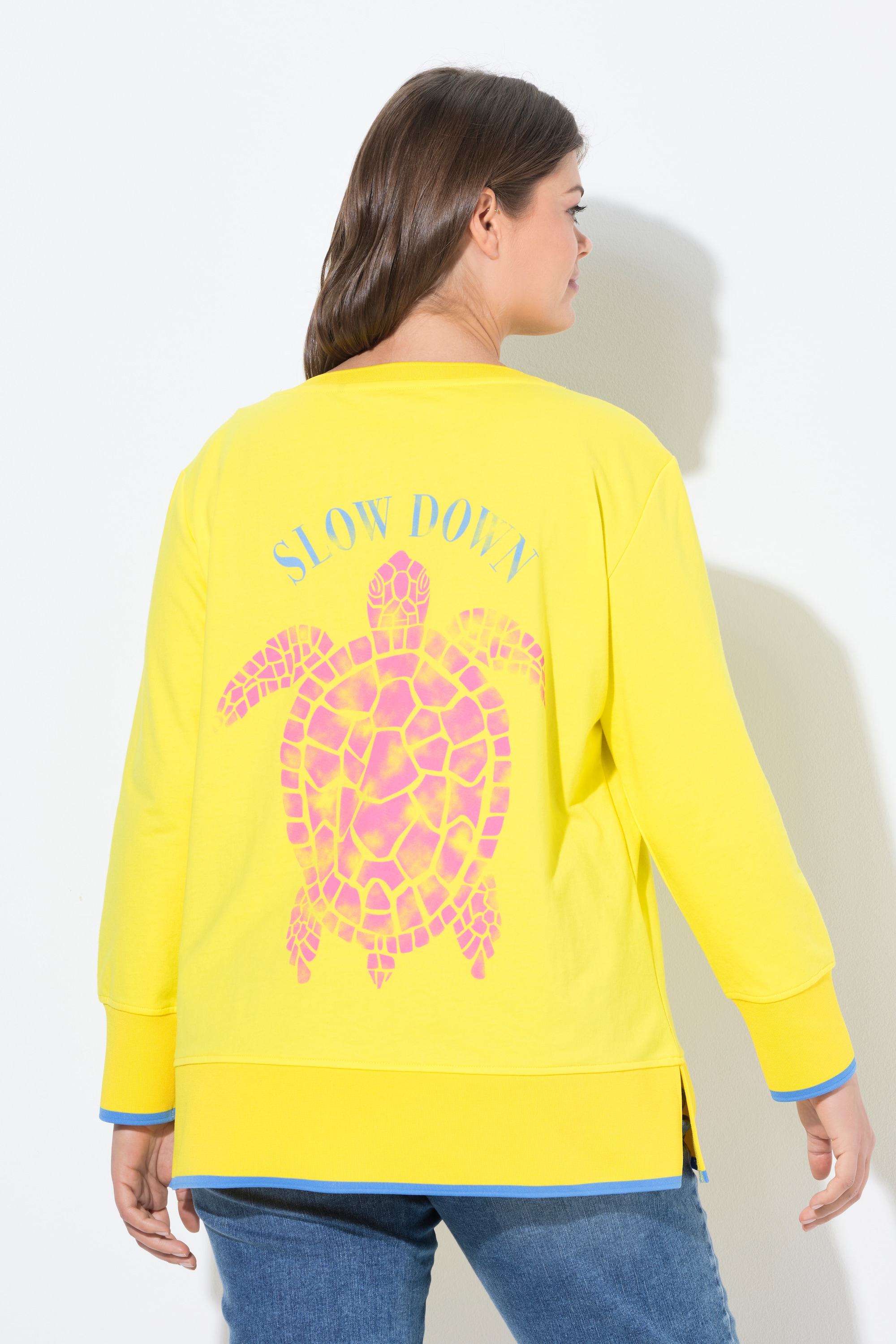 Laurasøn Damen Sweatshirt Langarm Rundhalsausschnitt OEKO TEX 838349