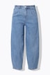 Ballon-jeans, wijd model, 5-pocket, elastische tailleband