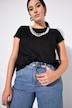 Ballon-jeans, wijd model, 5-pocket, elastische tailleband