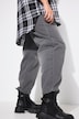 Ballon-Jeans, bred form, elastisk linning