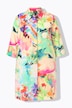 Longbluse, Lyocell, A-Linie, Hemdkragen, 3/4-Arm