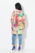 Longbluse, Lyocell, A-Linie, Hemdkragen, 3/4-Arm