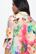 Longbluse, Lyocell, A-Linie, Hemdkragen, 3/4-Arm