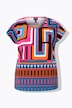 T-Shirt, grafischer Druck, Oversized, Rundhals, Halbarm